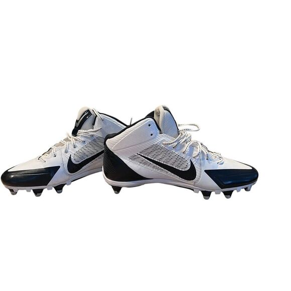 Nike White and Black Men's Sneakers - Picture 10 of 11